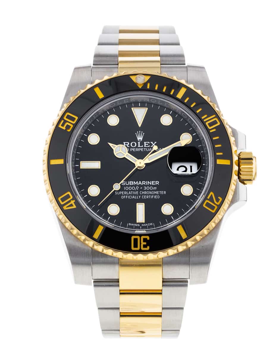 Pre Owned Rolex Submariner 116613 LN Watch Watchfinder Co